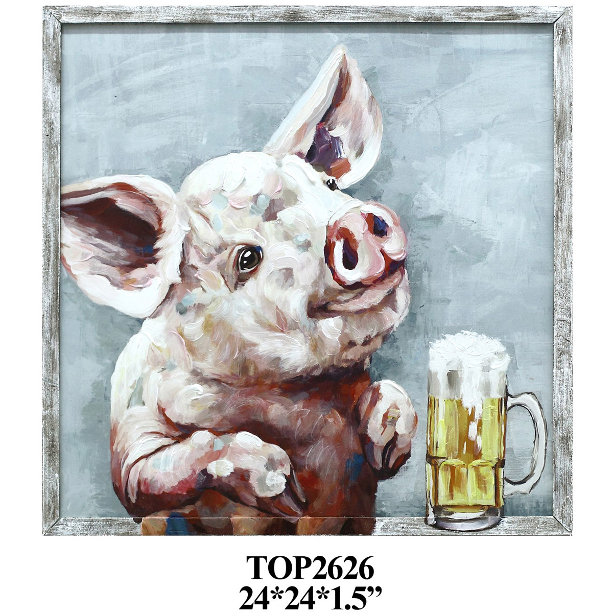 Crestview Collection CVTOP2626 Ipa Wall Art