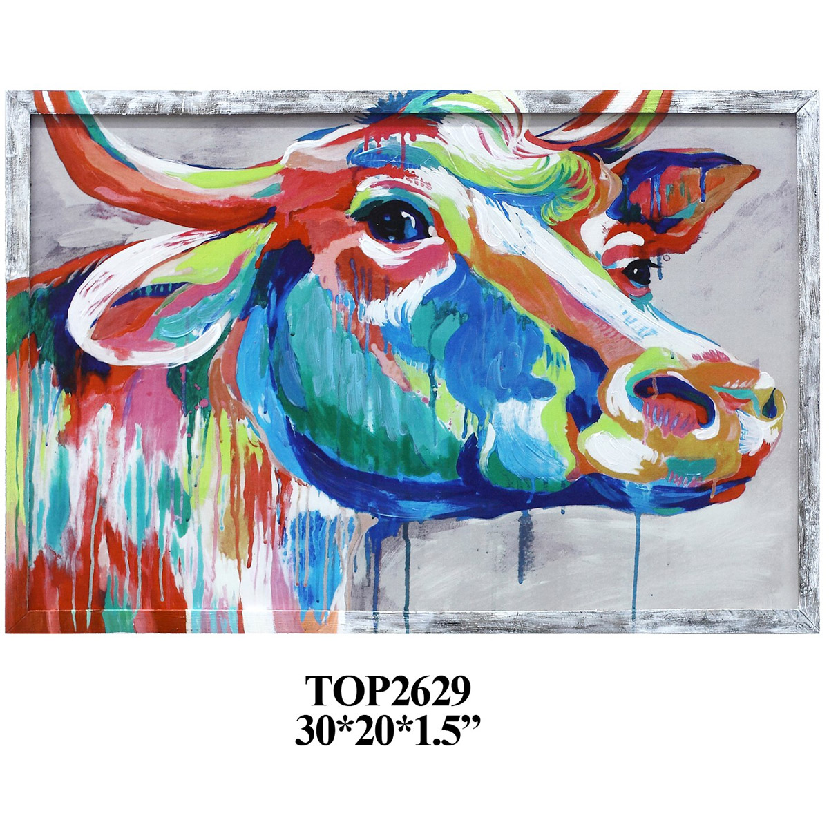Crestview Collection CVTOP2629 Mini Big Ed Wall Art