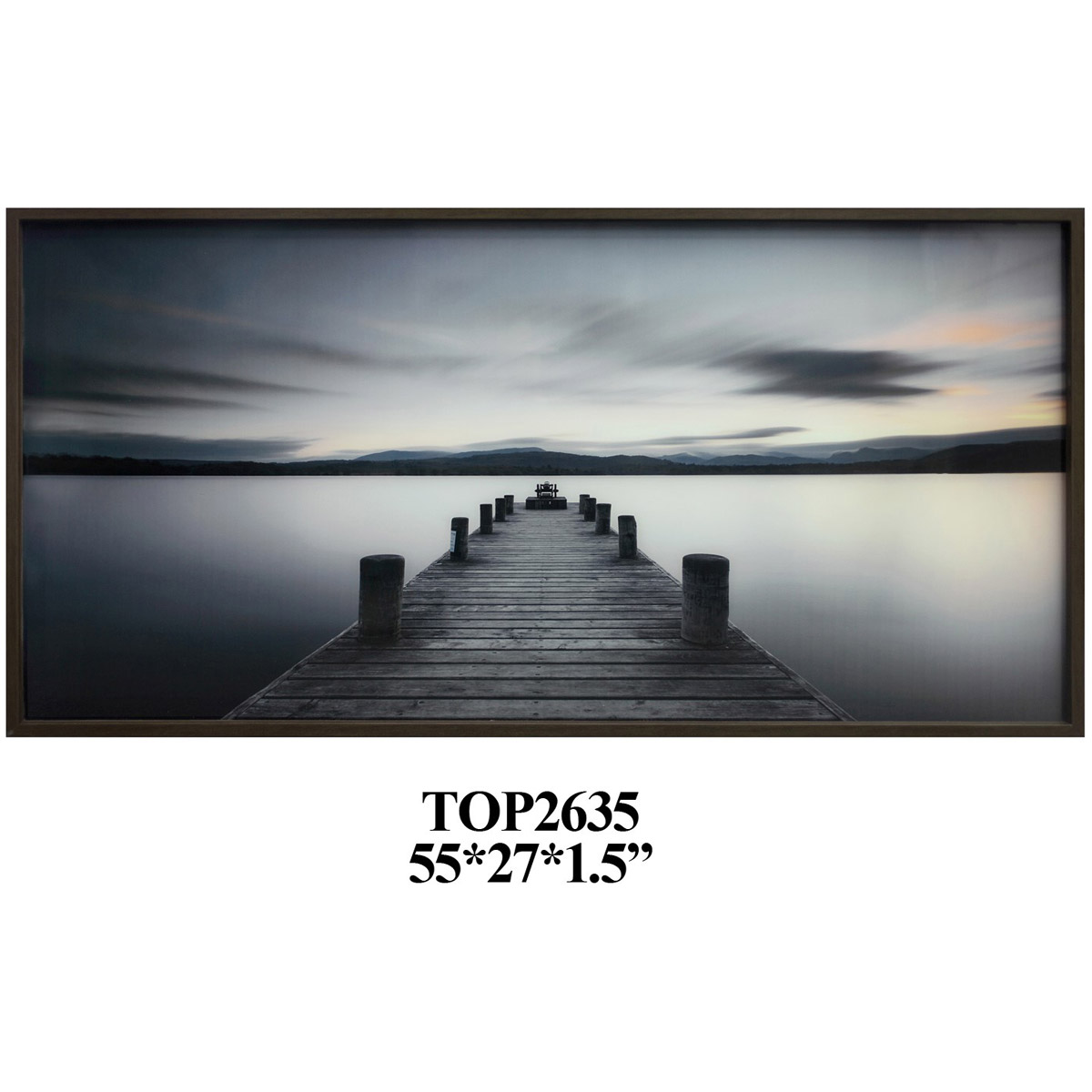 Crestview Collection CVTOP2635 Pier Walk Wall Art