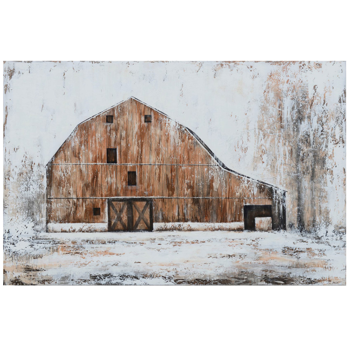 Crestview Collection CVTOP2868 Hammonds Multi-Color Canvas