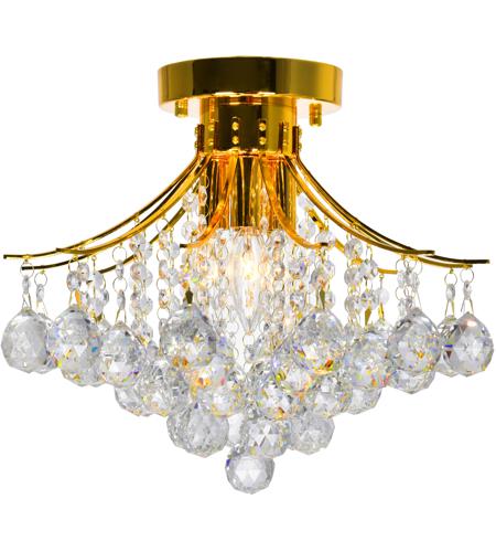 Cwi Lighting 8012c16g Princess 4 Light 16 Inch Gold Flush Mount