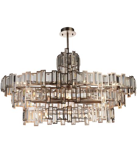 Cwi Lighting 9903p44 21 193 Quida 21 Light 44 Inch Champagne Down Chandelier Ceiling Light