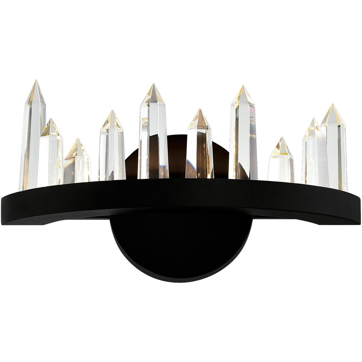 CWI Lighting 1043W12-101 Juliette LED 12 inch Black Wall Light