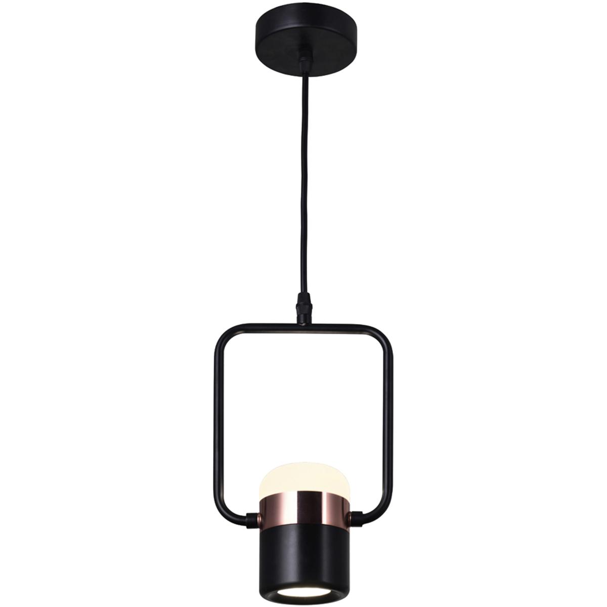 CWI Lighting 1147P6-1-101 Moxie LED 3 inch Black Down Mini Pendant Ceiling Light