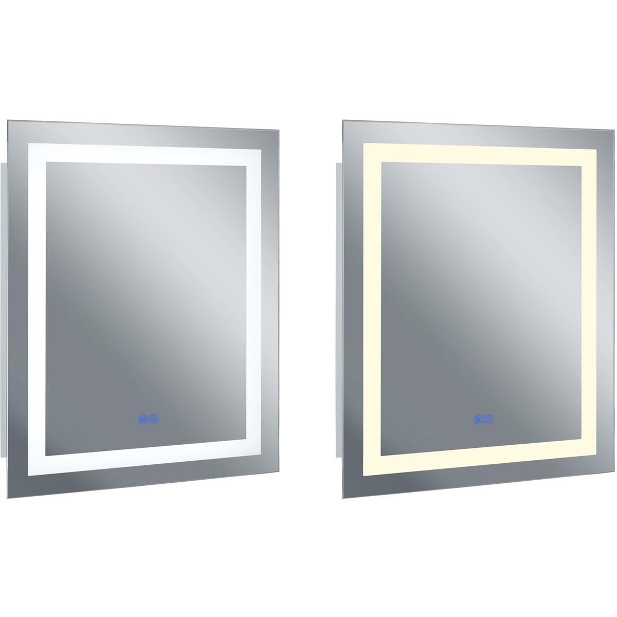 CWI Lighting 1232W3636A Abril 36 X 355 inch Matte White Mirror Square