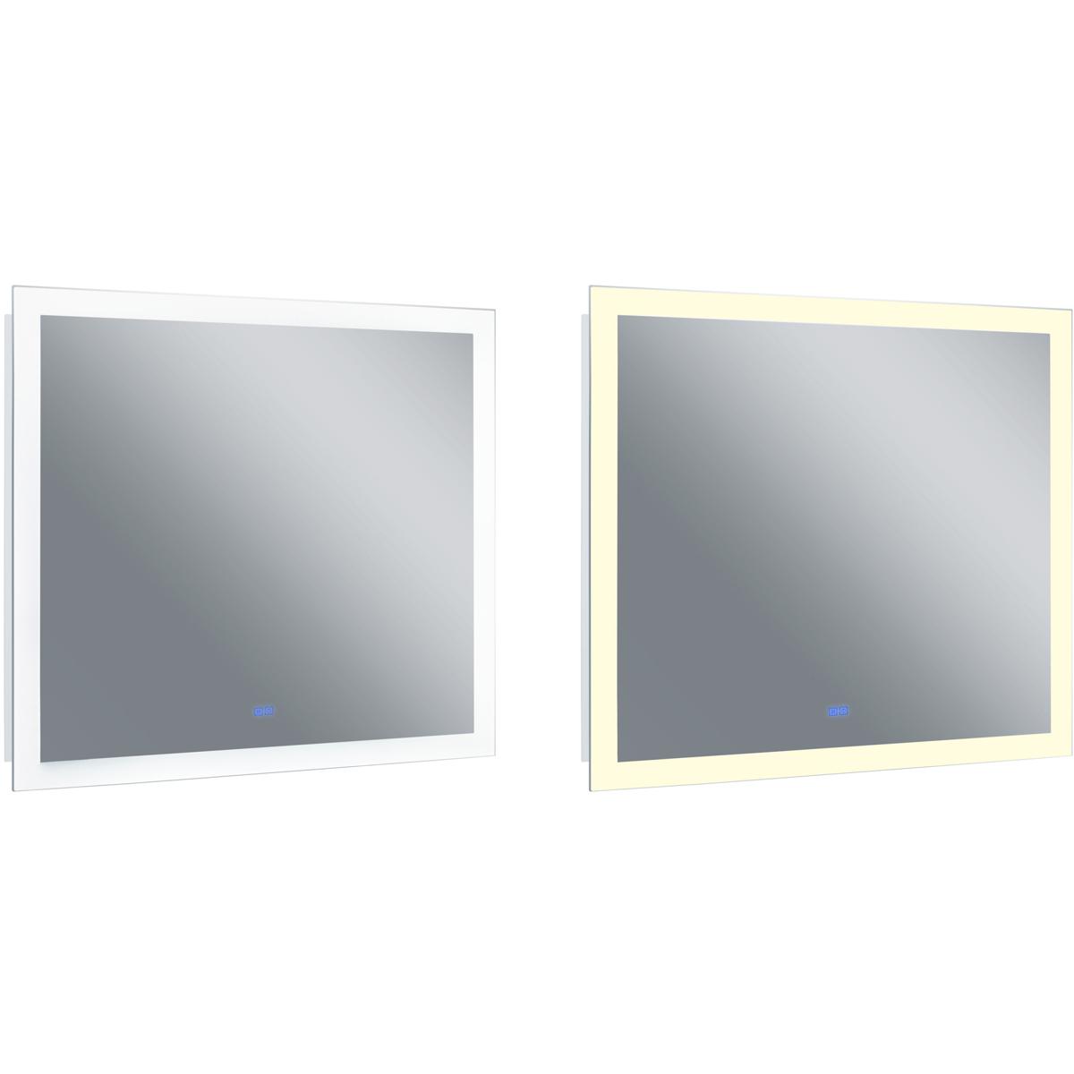 CWI Lighting 1233W4036 Abigail 40 X 36 inch Matte White Mirror Rectangle
