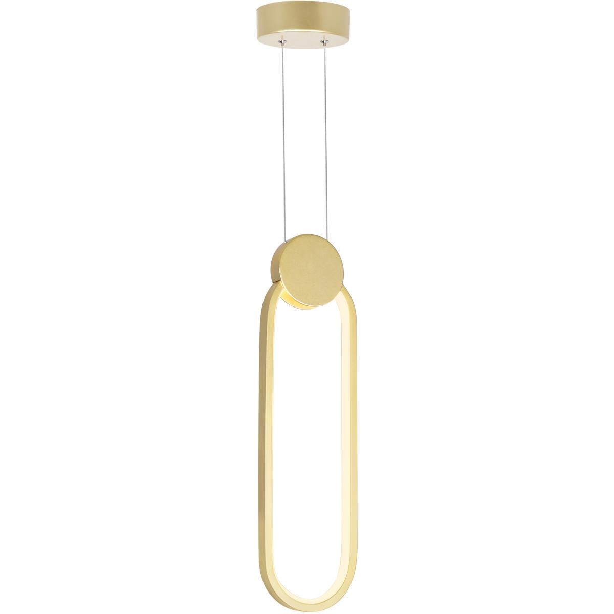 CWI Lighting 1297P4-1-602 Pulley LED 4 inch Satin Gold Mini Pendant Ceiling Light