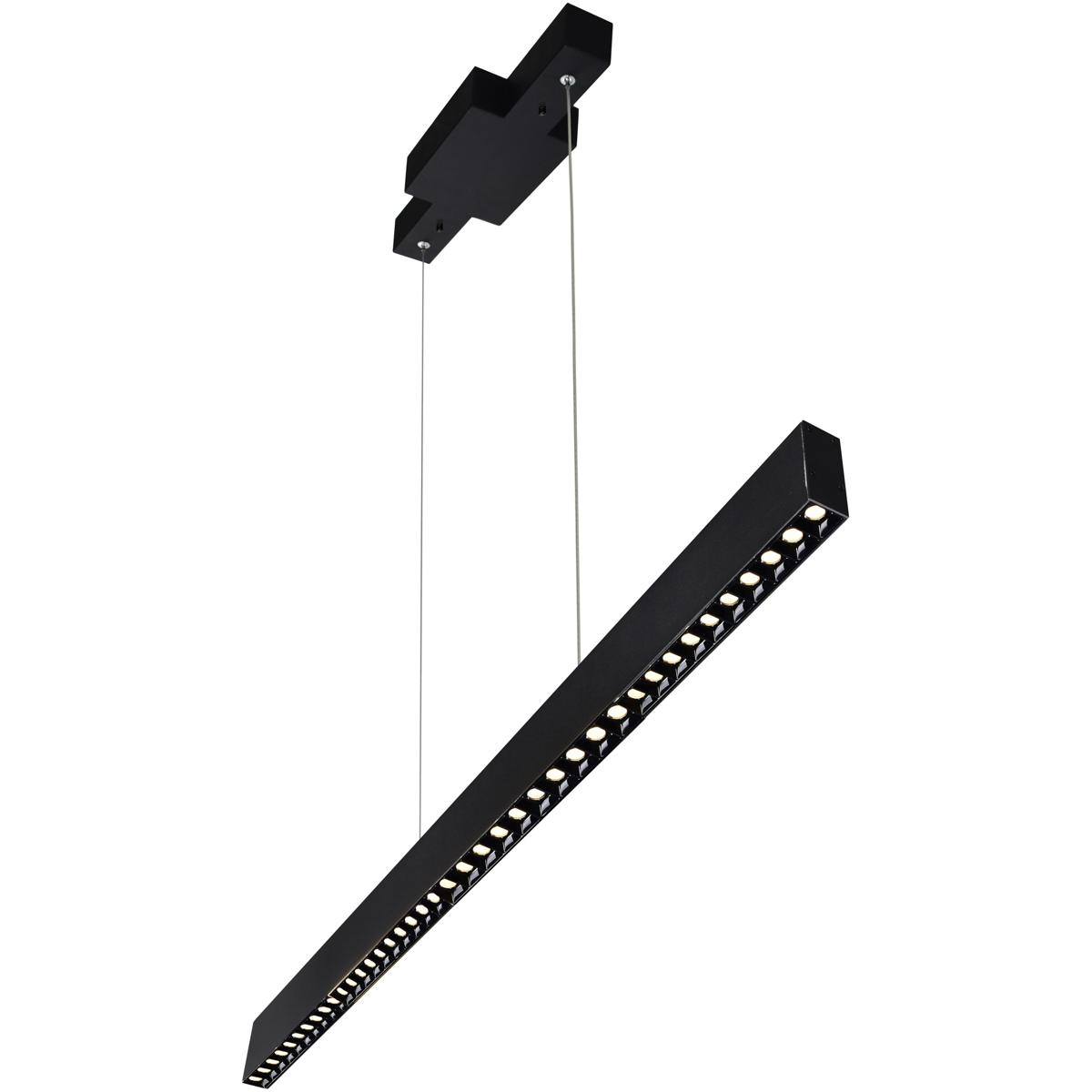 CWI Lighting 1701P52-A-101 Pienza LED 52 inch Black Island/Pool Table Light Ceiling Light