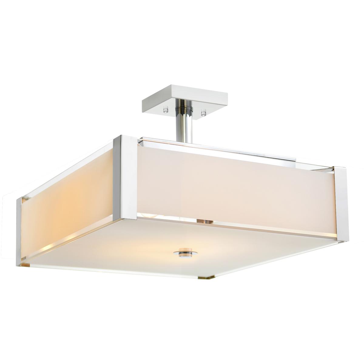 CWI Lighting 5571P17C-S Lucie 4 Light 17 inch Chrome Drum Shade Chandelier Ceiling Light