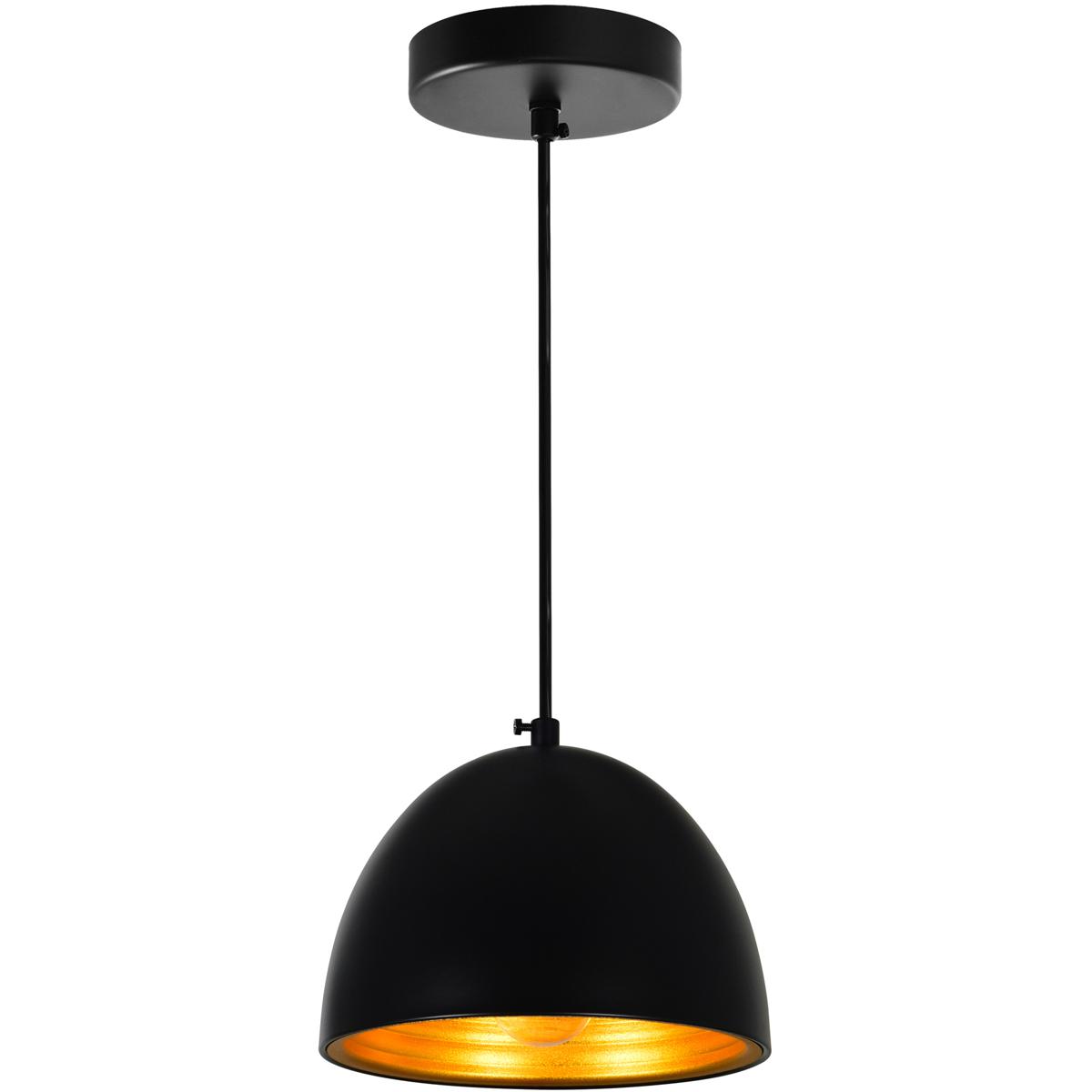 CWI Lighting 9630P7-1-101 Modest 1 Light 7 inch Black Down Mini Pendant Ceiling Light