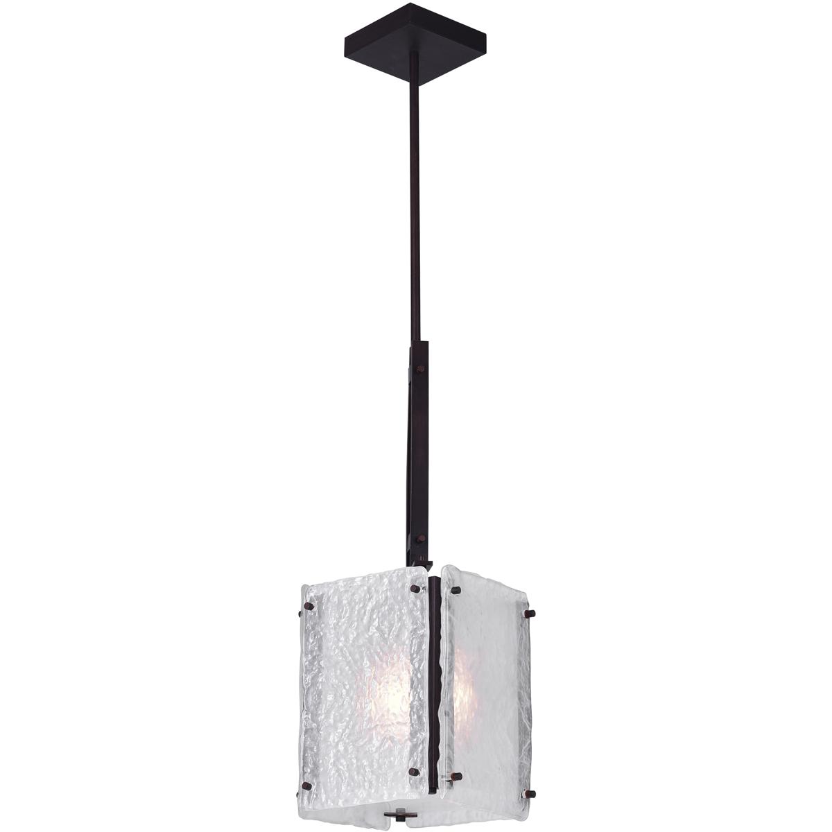 CWI Lighting 9973P8-1-101 Assunta 1 Light 8 inch Black Drum Shade Mini Pendant Ceiling Light