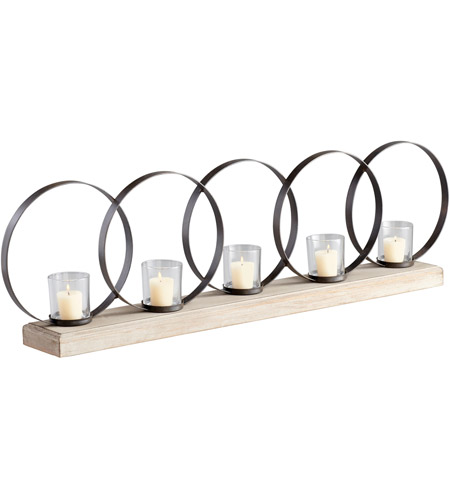 five candle holder