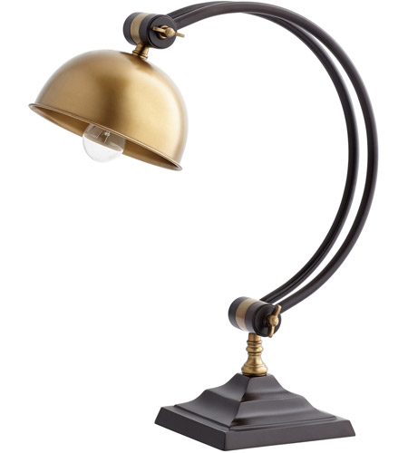 Cyan Design 07031 Silverbelle 19 inch 40 watt Bronze and Black Desk Lamp Portable Light photo