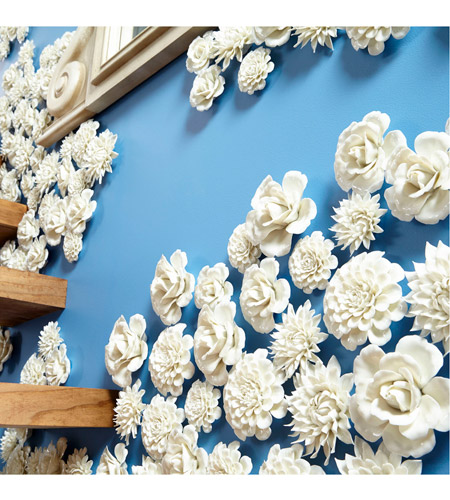 Cyan Design 09109 Blooming Parade Off White Glaze Wall Décor, Small 09109_1.jpg
