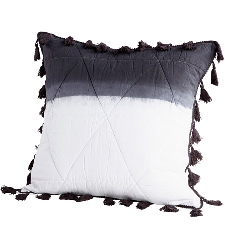 Cyan Design 09398 Tonnerre 18 X 18 inch Black and White Pillow photo