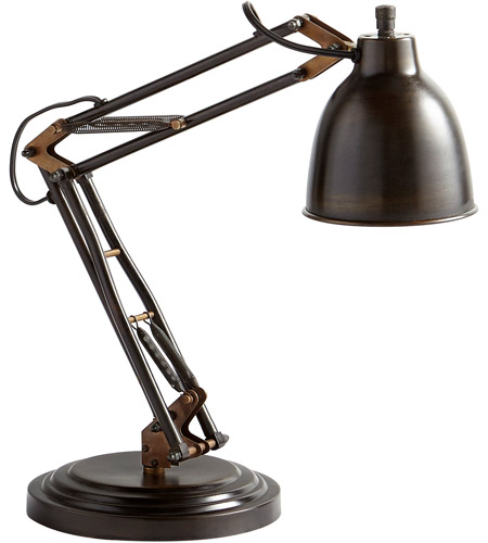 Cyan Design 10661-1 Right Radius 28 inch 12.00 watt Bronze Table Lamp Portable Light photo