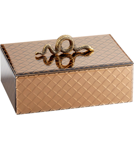 Cyan Design 10742 Serpent Gold Container photo