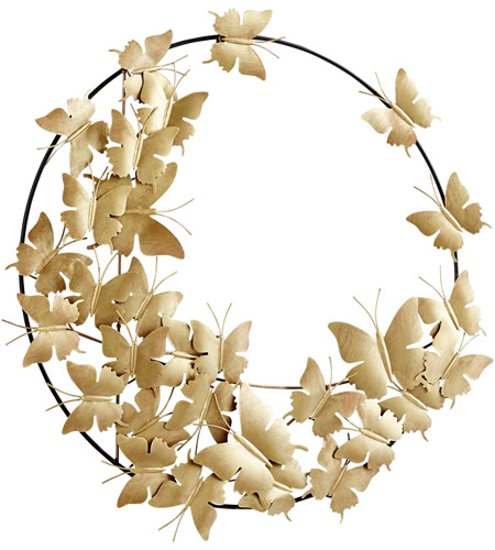 Cyan Design Caesar Gold And Black Wall Decor