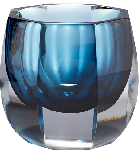 Cyan Design 11253 Azure Oppulence 4 inch Vase, Small