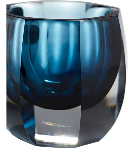 Cyan Design 11253 Azure Oppulence 4 inch Vase, Small 11253_2.jpg