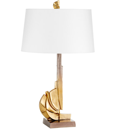 Cyan Design 11313 Crescendo 30 inch 40.00 watt Antique Brass Table Lamp Portable Light