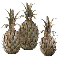 Cyan Design 01254 Variegated Pineapples 14 inch Sculpture photo thumbnail