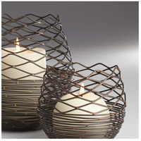 Cyan Design 07149 Coiled Silk 5 X 4 inch Candle Holder, Small alternative photo thumbnail