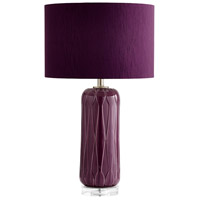 Cyan Design 07454 Violetta 29 inch 100.00 watt Purple Table Lamp Portable Light photo thumbnail