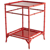 Cyan Design 07649 Akira 25 X 18 inch Chinese Red Side Table photo thumbnail