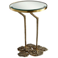 Cyan Design 09580 Struz 17 inch Brass Side Table photo thumbnail