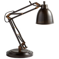 Cyan Design 10661-1 Right Radius 28 inch 12.00 watt Bronze Table Lamp Portable Light photo thumbnail