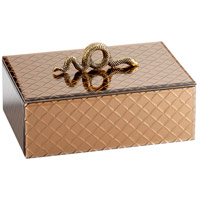 Cyan Design 10742 Serpent Gold Container photo thumbnail