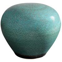 Cyan Design 10810 Native Gloss 17 inch Turquoise Glaze Stool thumb