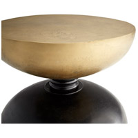 Cyan Design 11180 Perpetual 22 inch Noir and Gold Accent Table 11180_1.jpg thumb