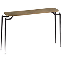 Cyan Design 11183 Tarsal 49 X 13 inch Gold and Black Console Table photo thumbnail