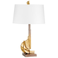 Cyan Design 11313 Crescendo 30 inch 40.00 watt Antique Brass Table Lamp Portable Light thumb