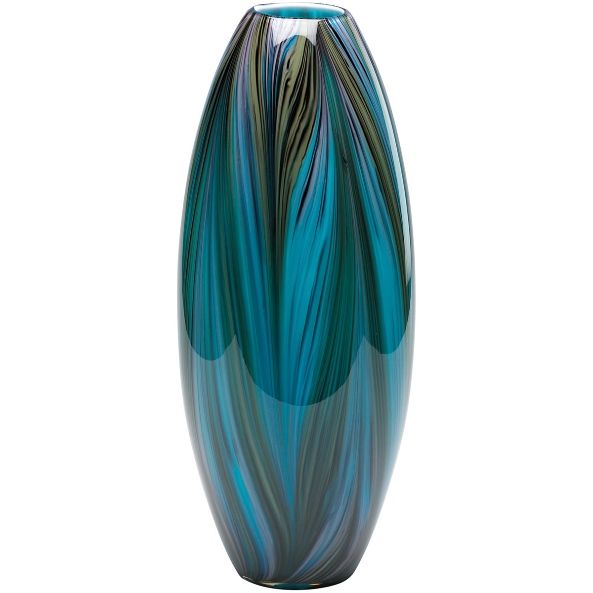 Cyan Design 02920 Peacock Feather 20 inch Vase eBay
