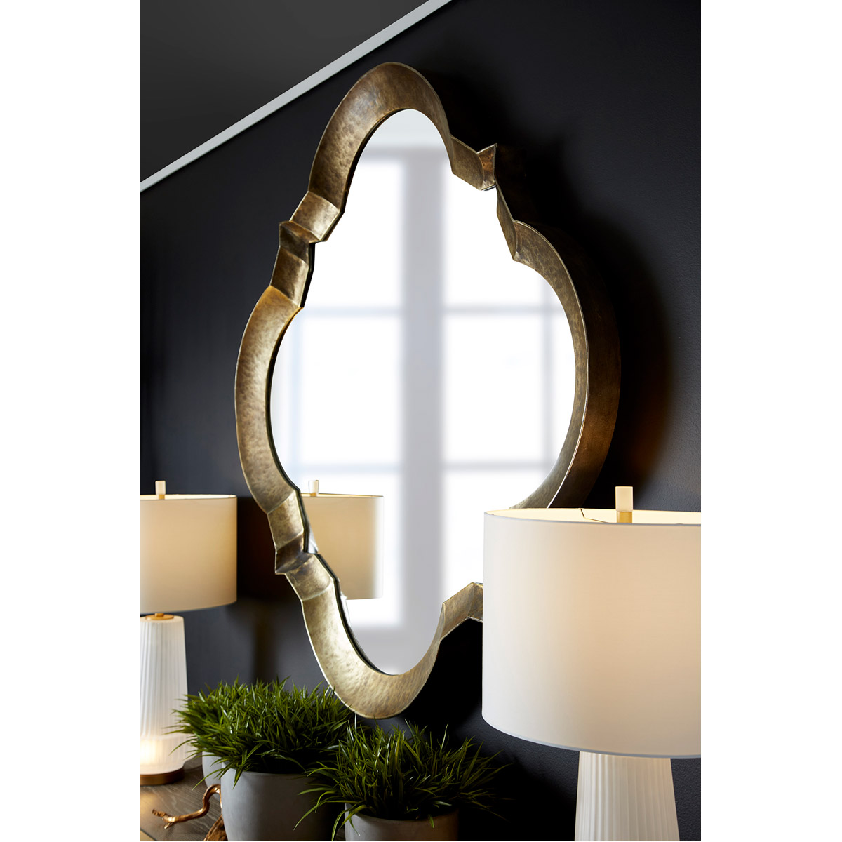 Cyan Design 07926 Parnel 60 X 59 inch Bronze Wall Mirror