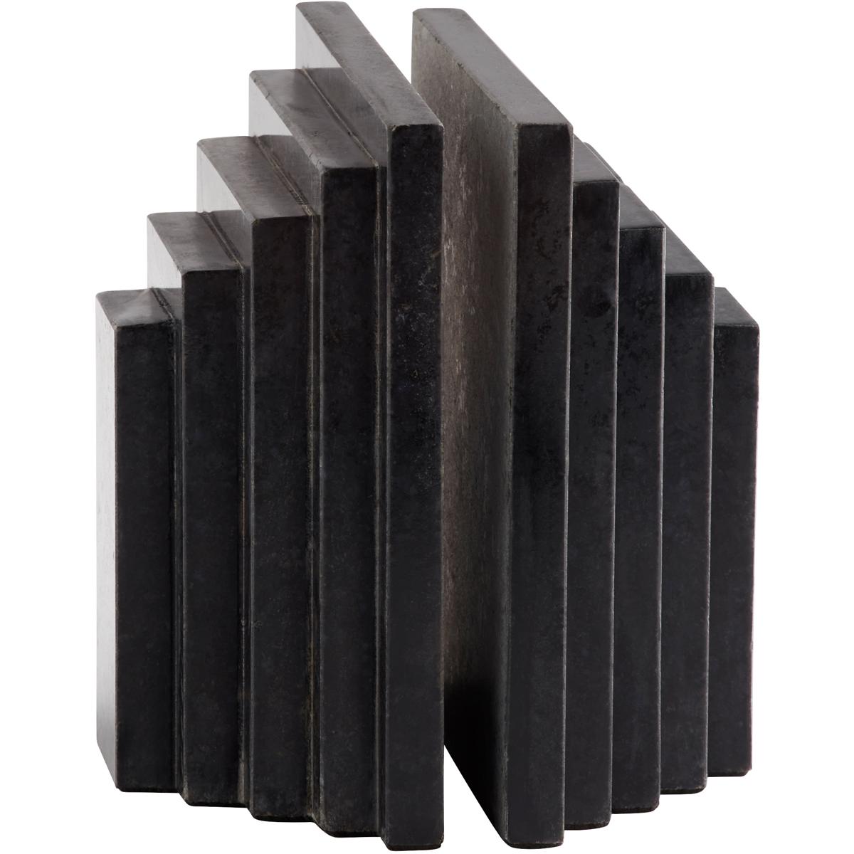 Cyan Design 11652 Epilogue 7 X 3 inch Black Bookends