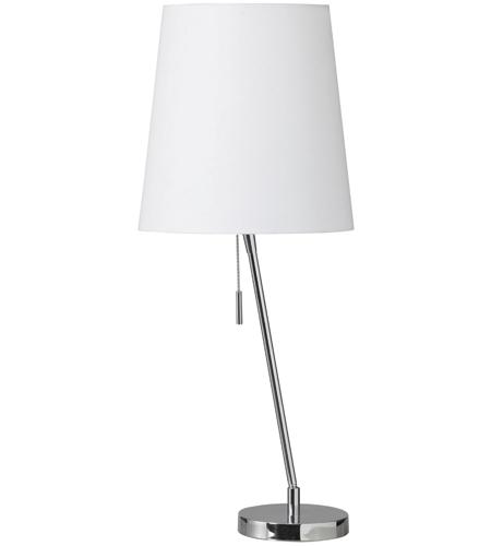 Table Lamp In Polished Chrome 546t Pc, Lamp On Table