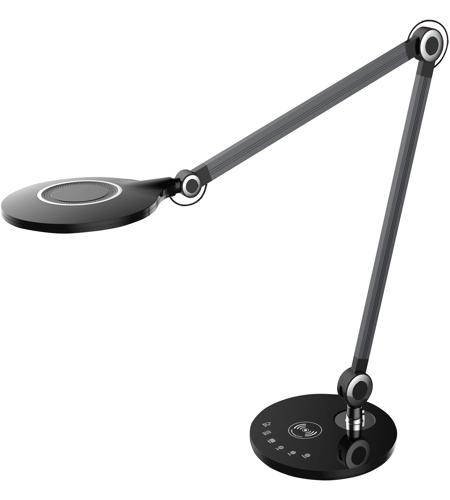 Dainolite ALA-1910LEDT-BK Alina 20 inch 10.00 watt Black Table Lamp