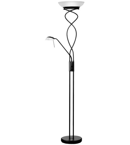 mother and son torchiere floor lamp