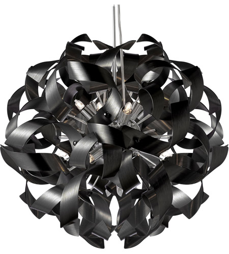 Dainolite Way 249lp Bk Wayfair 9 Light 24 Inch Black Pendant Ceiling Light