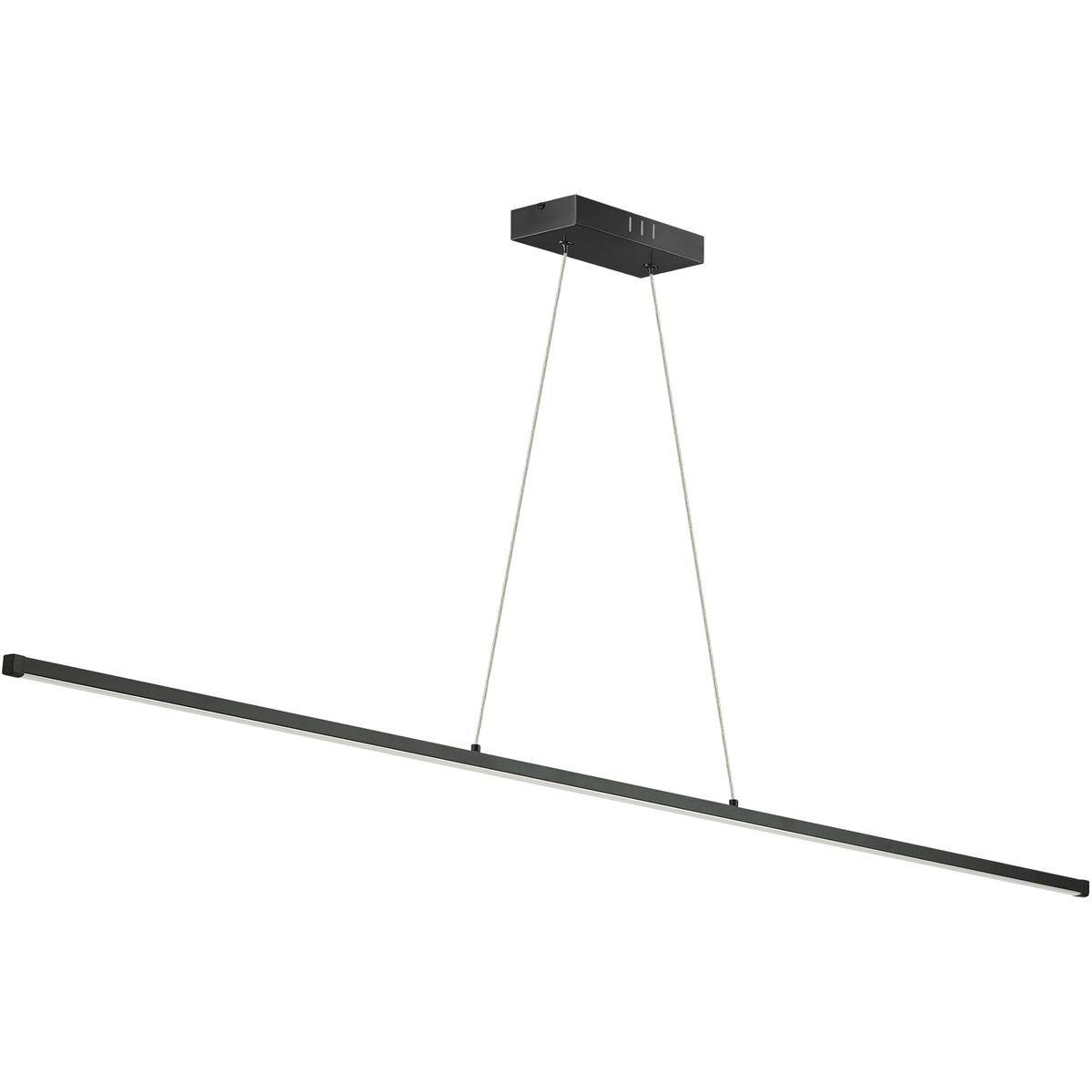 Dainolite ARY-4830LEDHP-MB Array LED 48 inch Matte Black Horizontal Pendant Ceiling Light