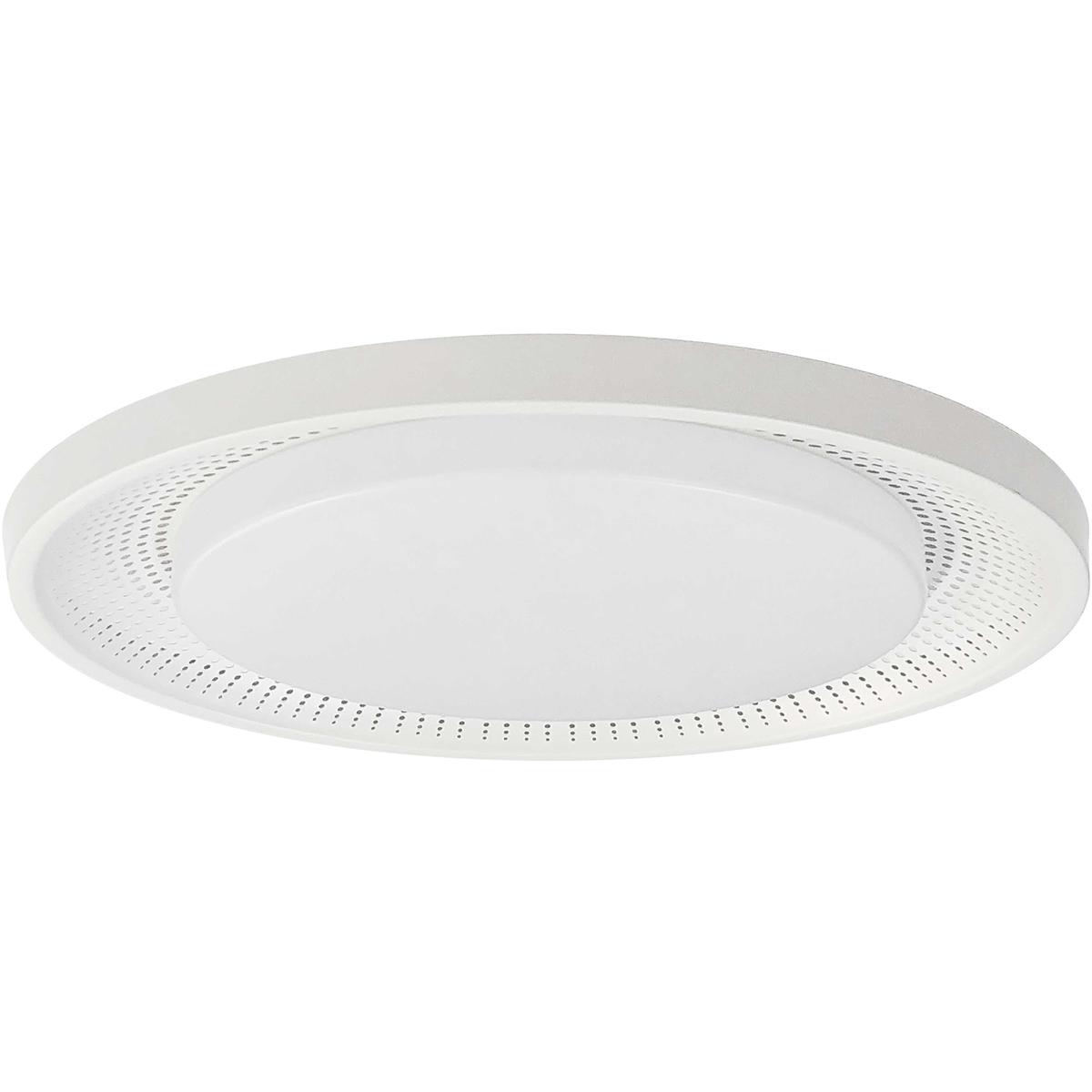 Dainolite Boullier 17 Inch 1 Light LED Flush Mount Boullier - BLL-1730LEDFH-MW - Modern Contemporary