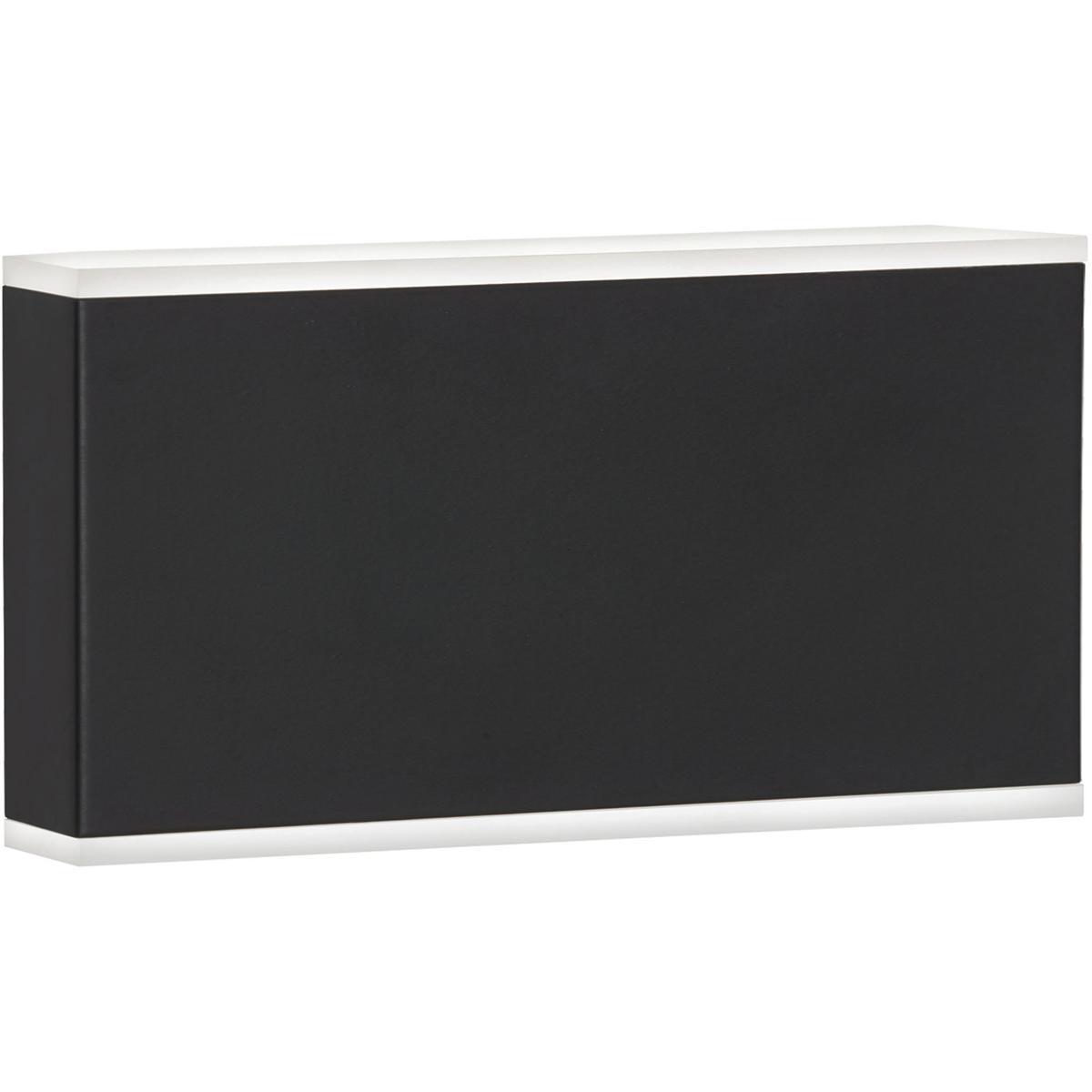 Dainolite EMY-105-20W-MB Emery LED 10 inch Matte Black Decorative Wall Sconce Wall Light