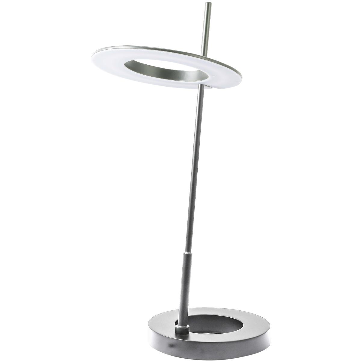 Dainolite FLY-2211LEDT-SC Finley 22 inch 11.00 watt Satin Chrome Table Lamp Portable Light