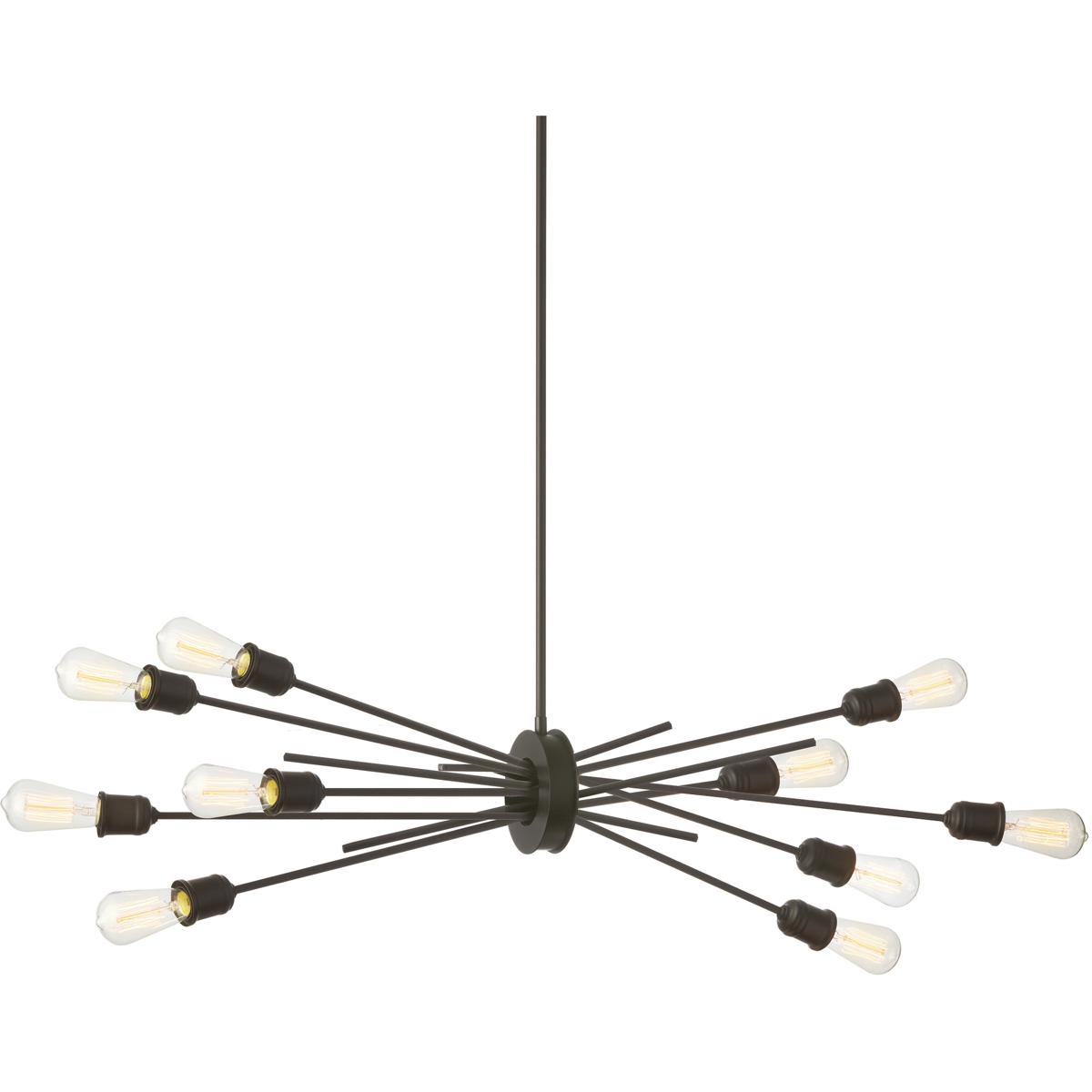 Dainolite NEB-3910HP-ES Nebraska LED 17 inch Espresso Horizontal Pendant Ceiling Light