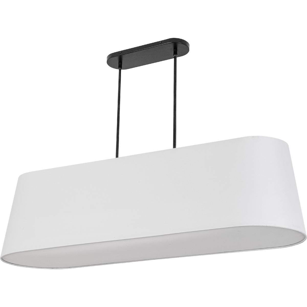 Dainolite PIT-484HP-MB Pita 4 Light 48 inch Matte Black Horizontal Pendant Ceiling Light