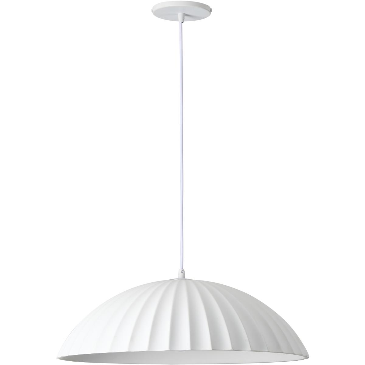 Dainolite RAI-201P-MW Rain 1 Light 19.25 inch Matte White Pendant Ceiling Light